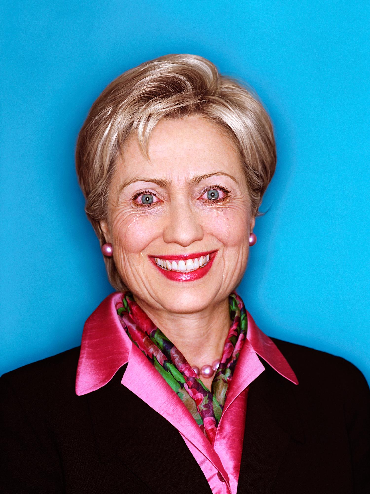Color Photograph David LaChapelle - Hillary Clinton : Paradoxe des politiques