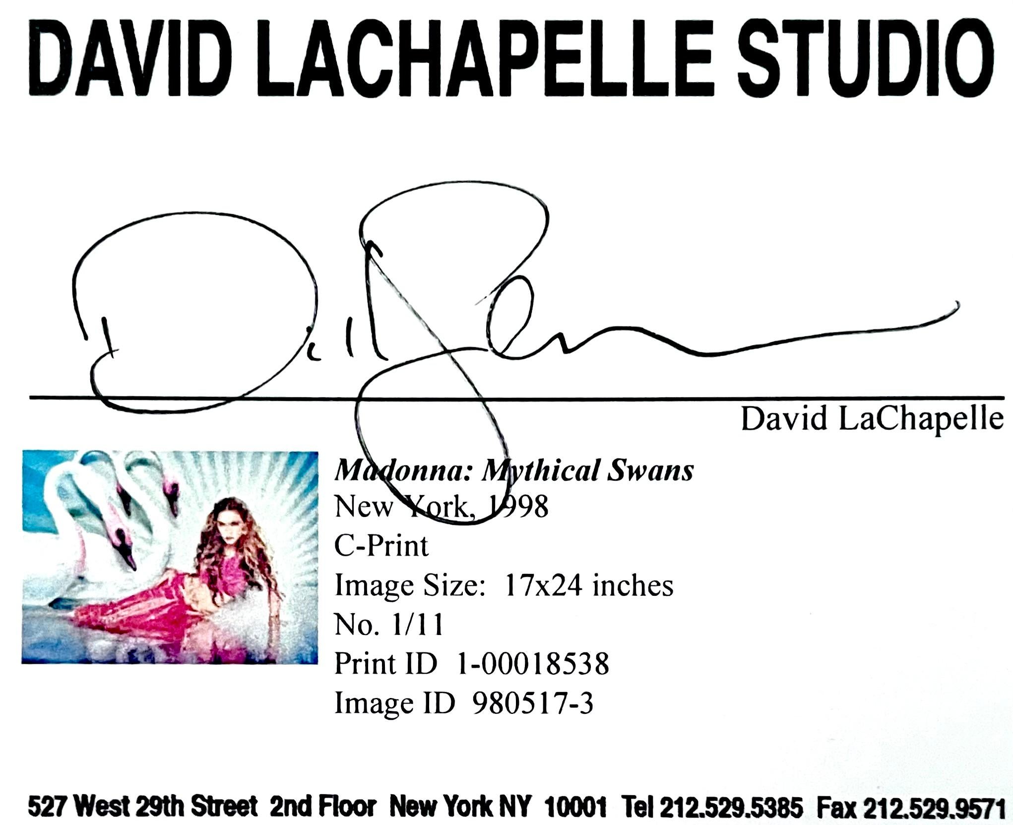 Madonna: Mythische Schwäne, Rolling Stone Magazine Portfolio, David LaChapelle im Angebot 5