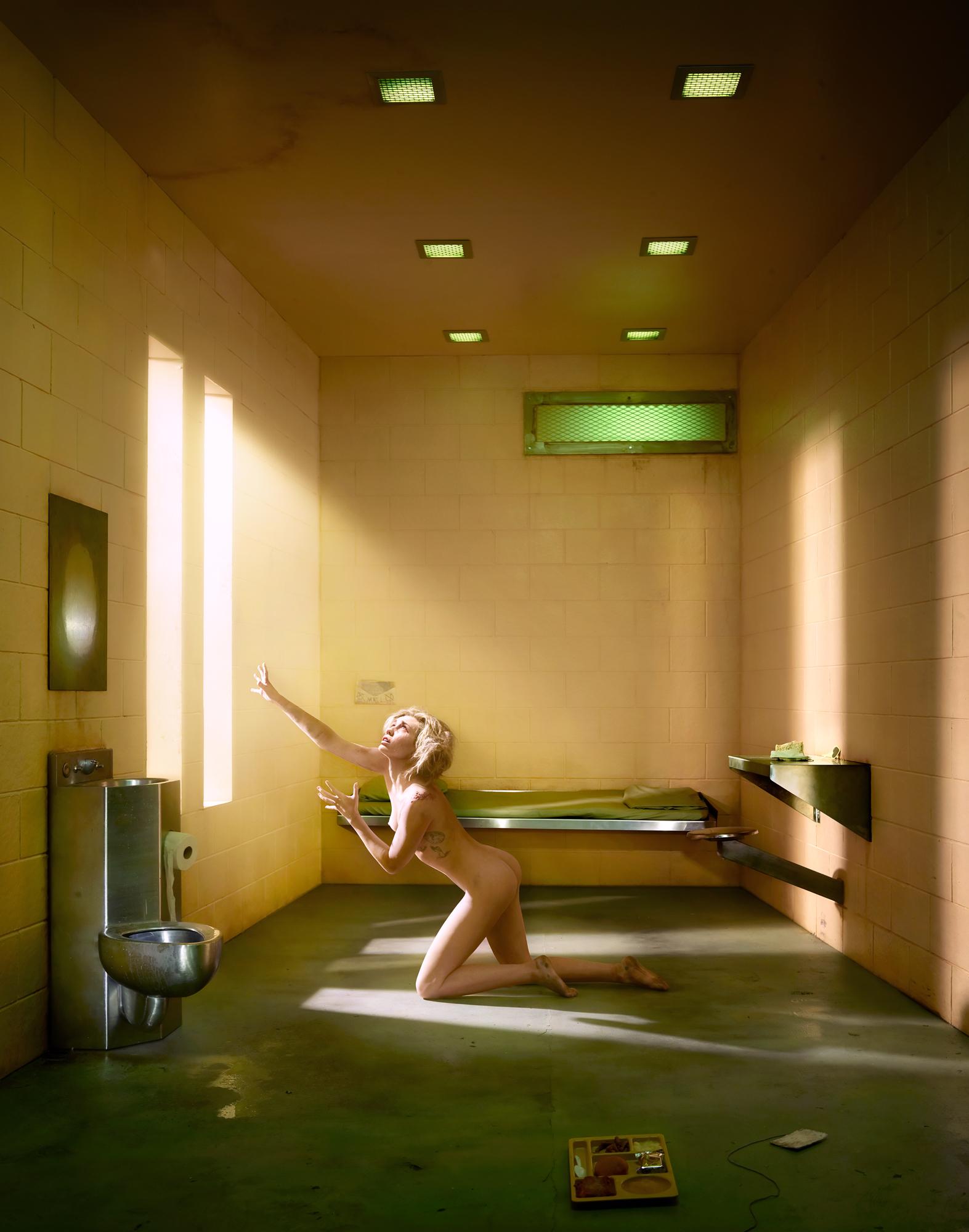 David LaChapelle Color Photograph - Miley Ray Cyrus: Solitary