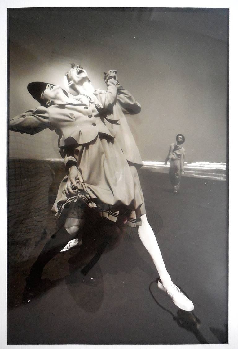 David LaChapelle Figurative Photograph - Vintage Untitled Beach Scene, 1987