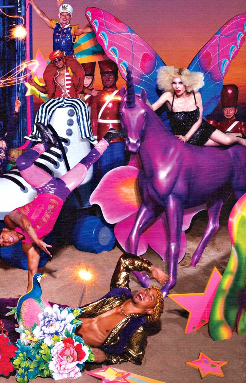 Poster pop art originale Absolut Outrageous Cocktails Perfect - Figurative Print Nero di David LaChapelle