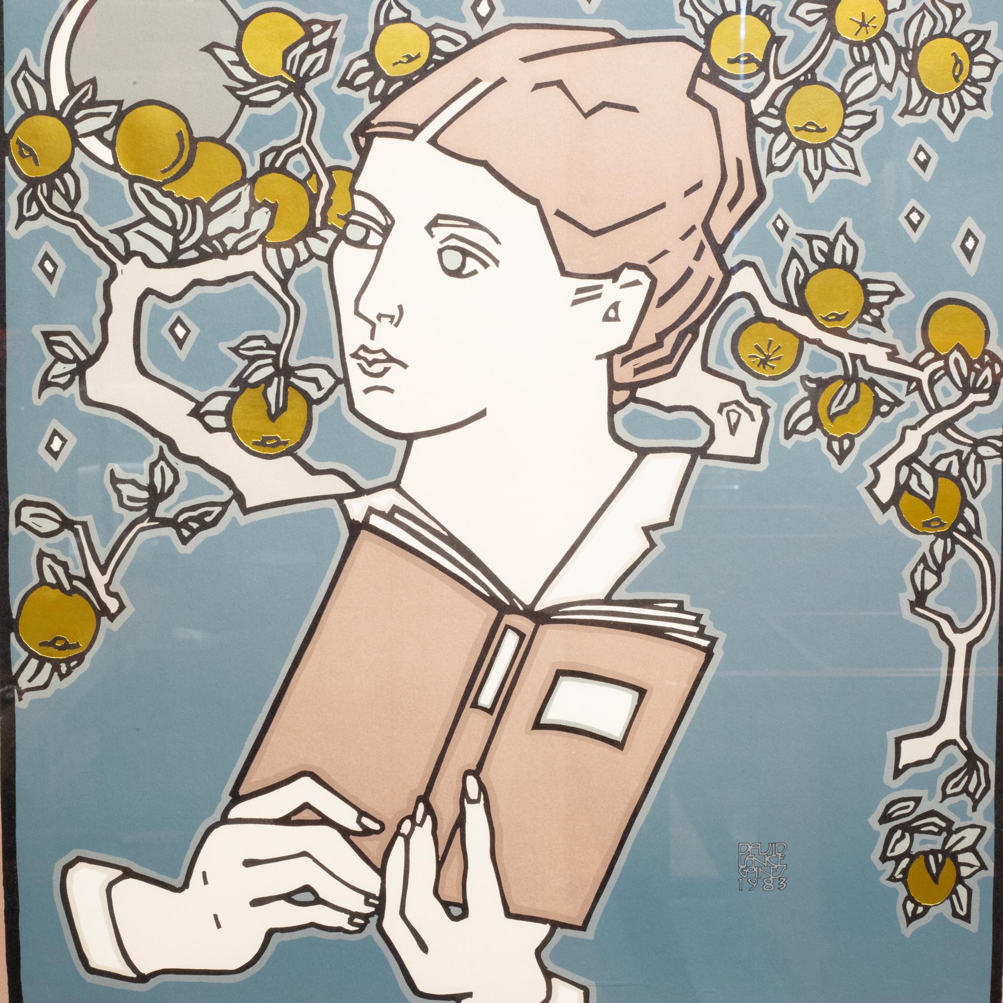 David Lance Goines, Codys Bücher, signierte und nummerierte limitierte Auflage, 1983 (Moderne) im Angebot