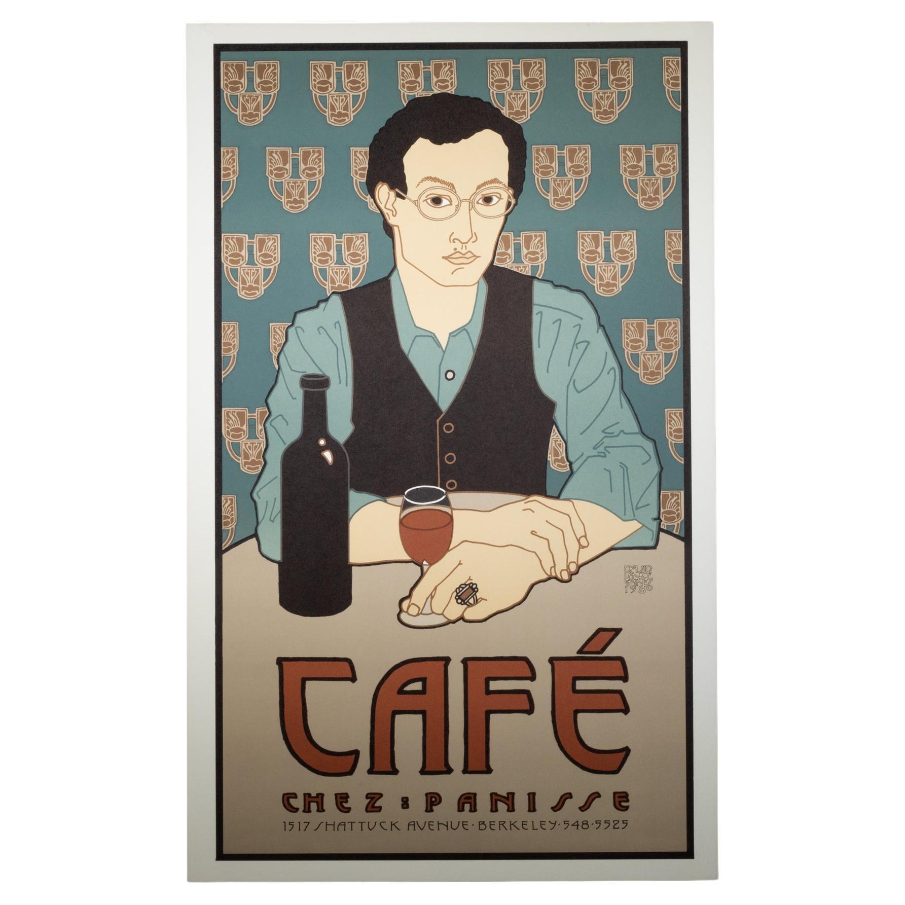 David Lance Goines für Chez Panisse Poster 1980-4 erhältlich