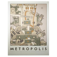 David Lance Goines, Metropolis, Poster 1981