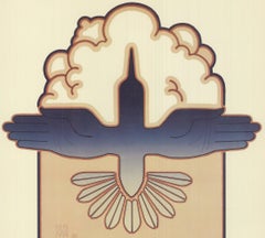 David Lance Goines 'By Hand' 1978- Offset Lithograph