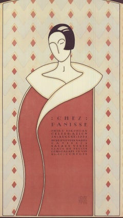 David Lance Goines 'Chez Panisse Third Birthday Celebration' 1978, Vintage