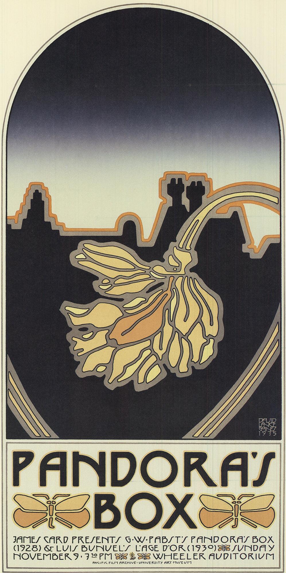 David Lance Goines 'Pandora's Box' 1978- Offset Lithograph en vente 1