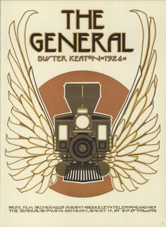 David Lance Goines "The General" 1978- Lithographie offset