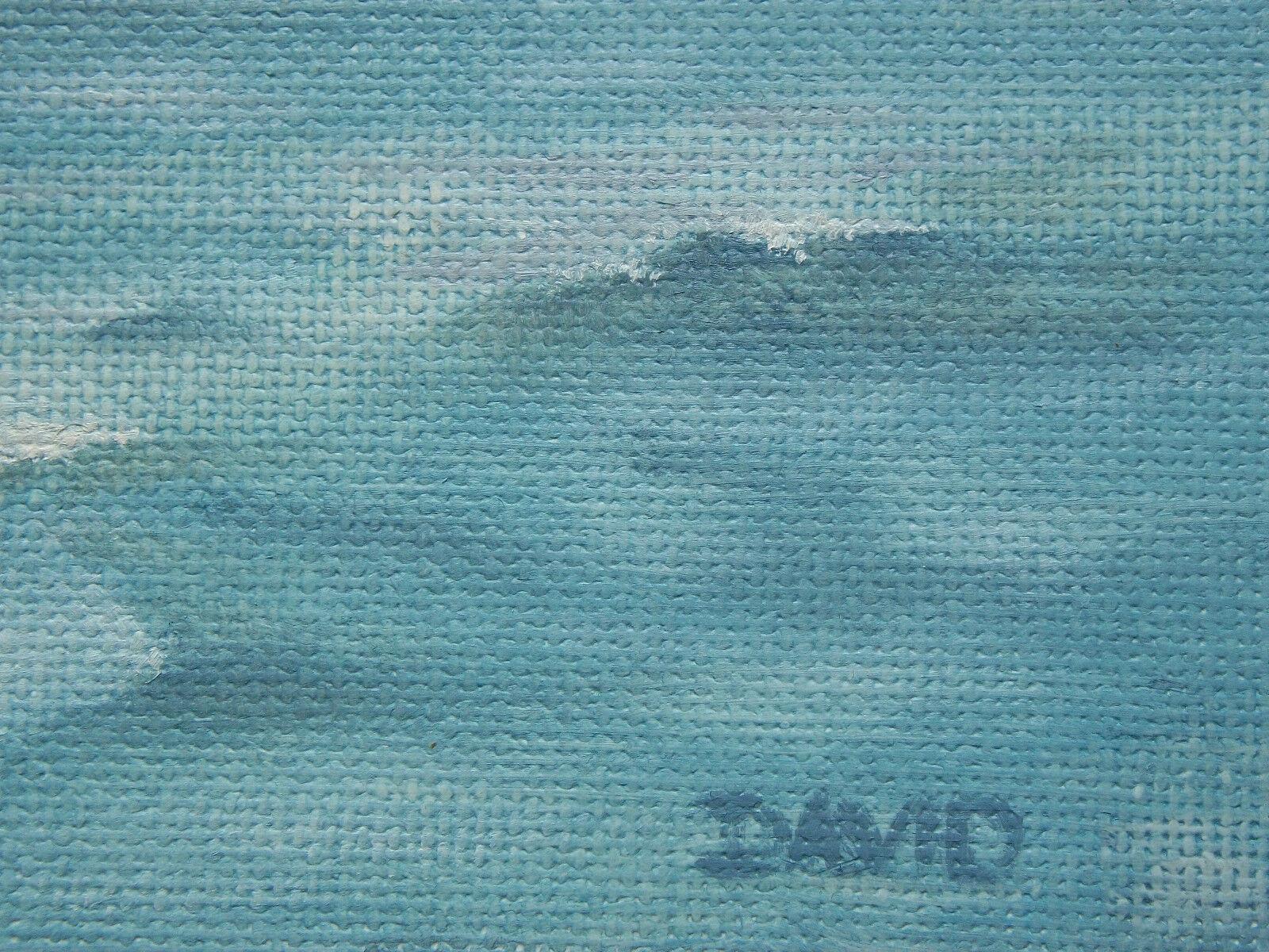 Hand-Painted DAVID LANGDON - 'Cliffs of Dover' - Contemporary Oil Painting - Signed - C. 2000 For Sale