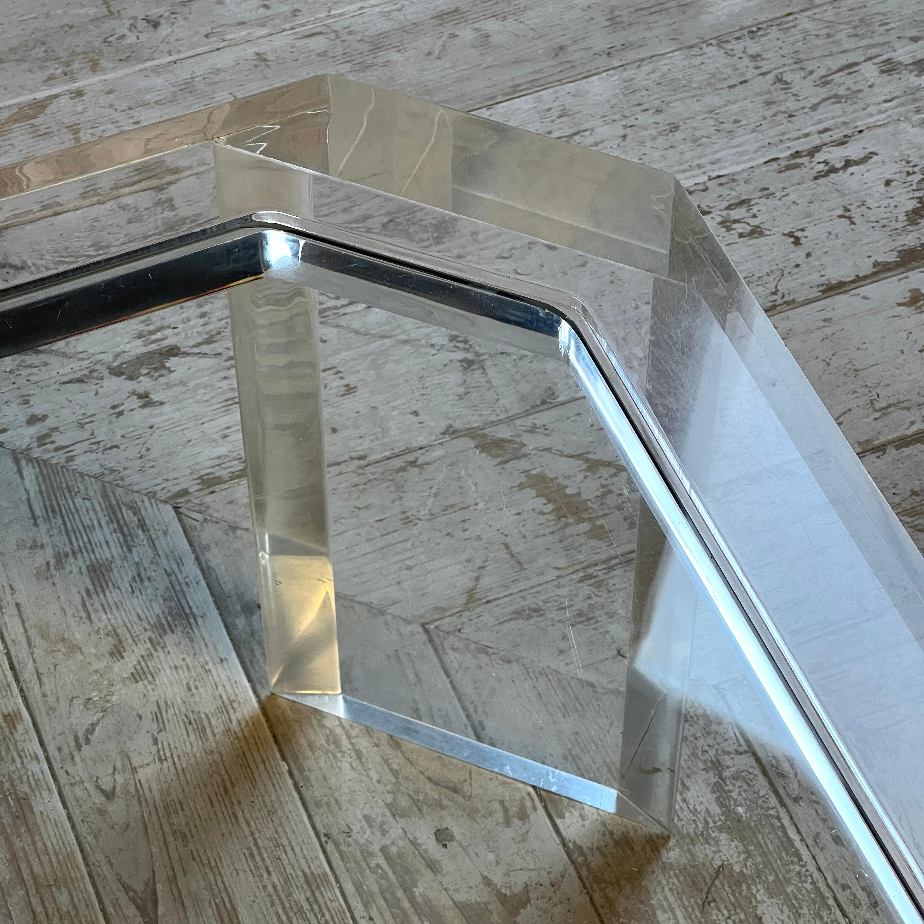 David Lange 1970'S Lucite Coffee Table 1