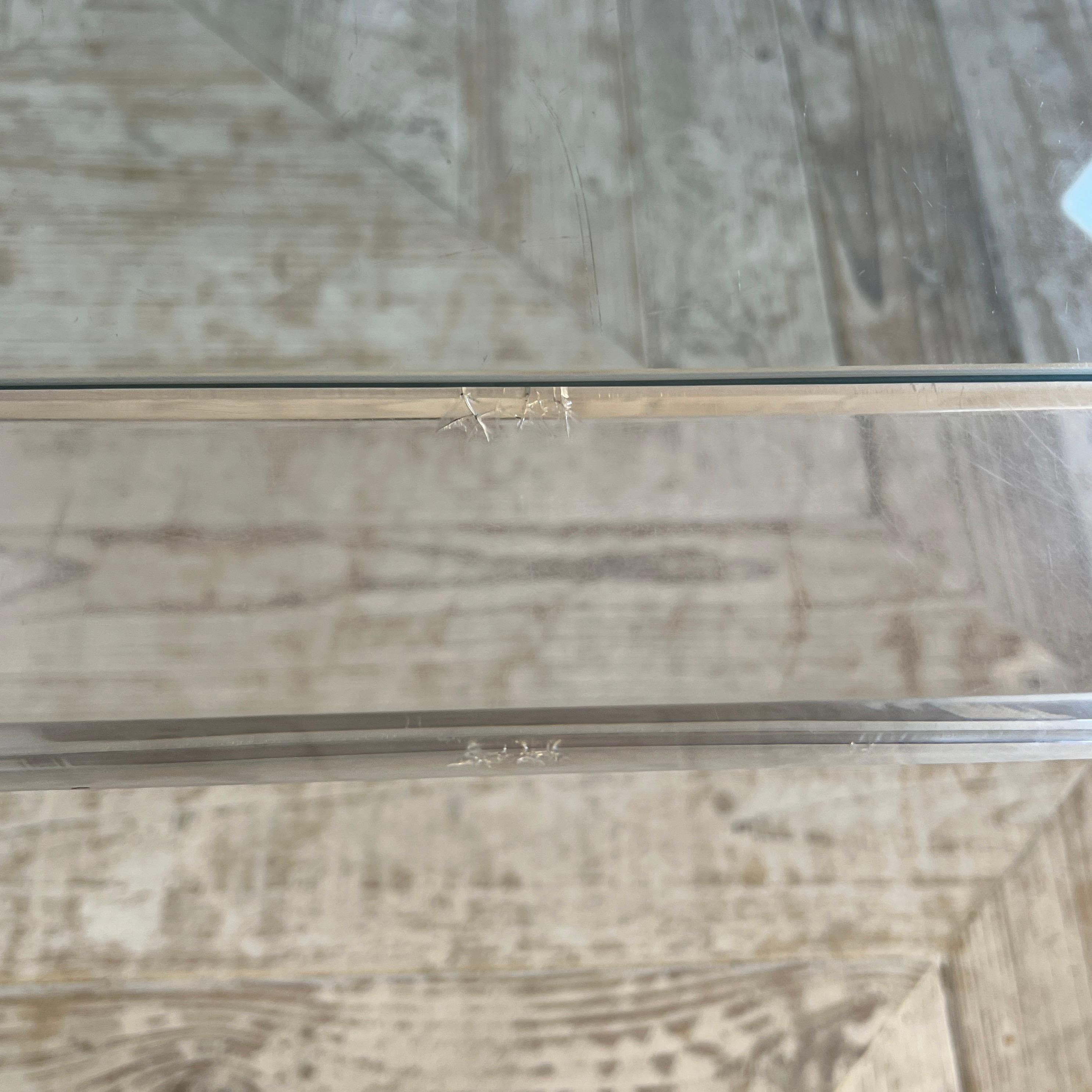David Lange 1970'S Lucite Coffee Table 2