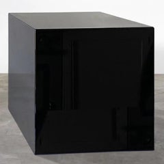 David Lange Perspex Side Table