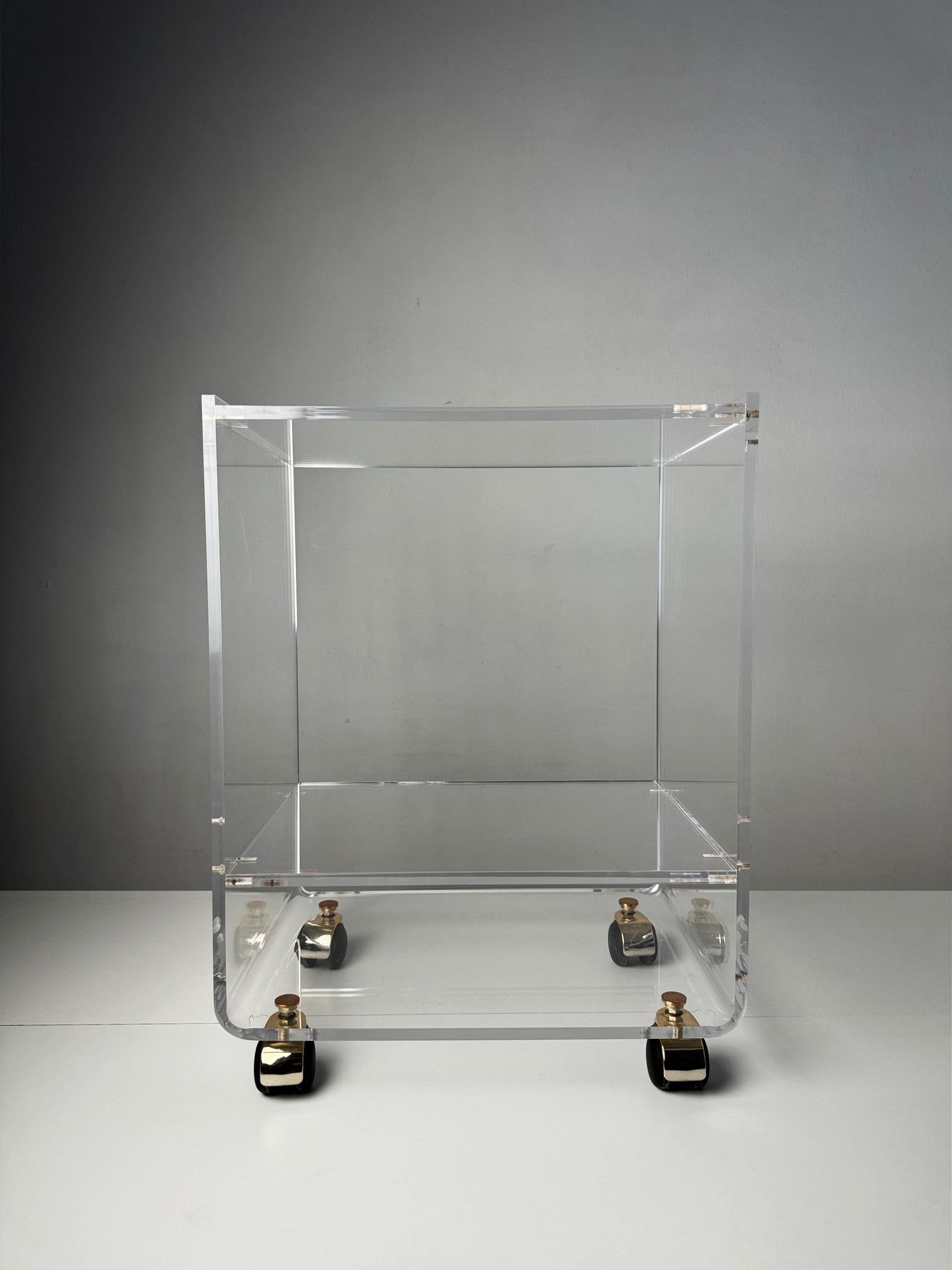David Lange side table 