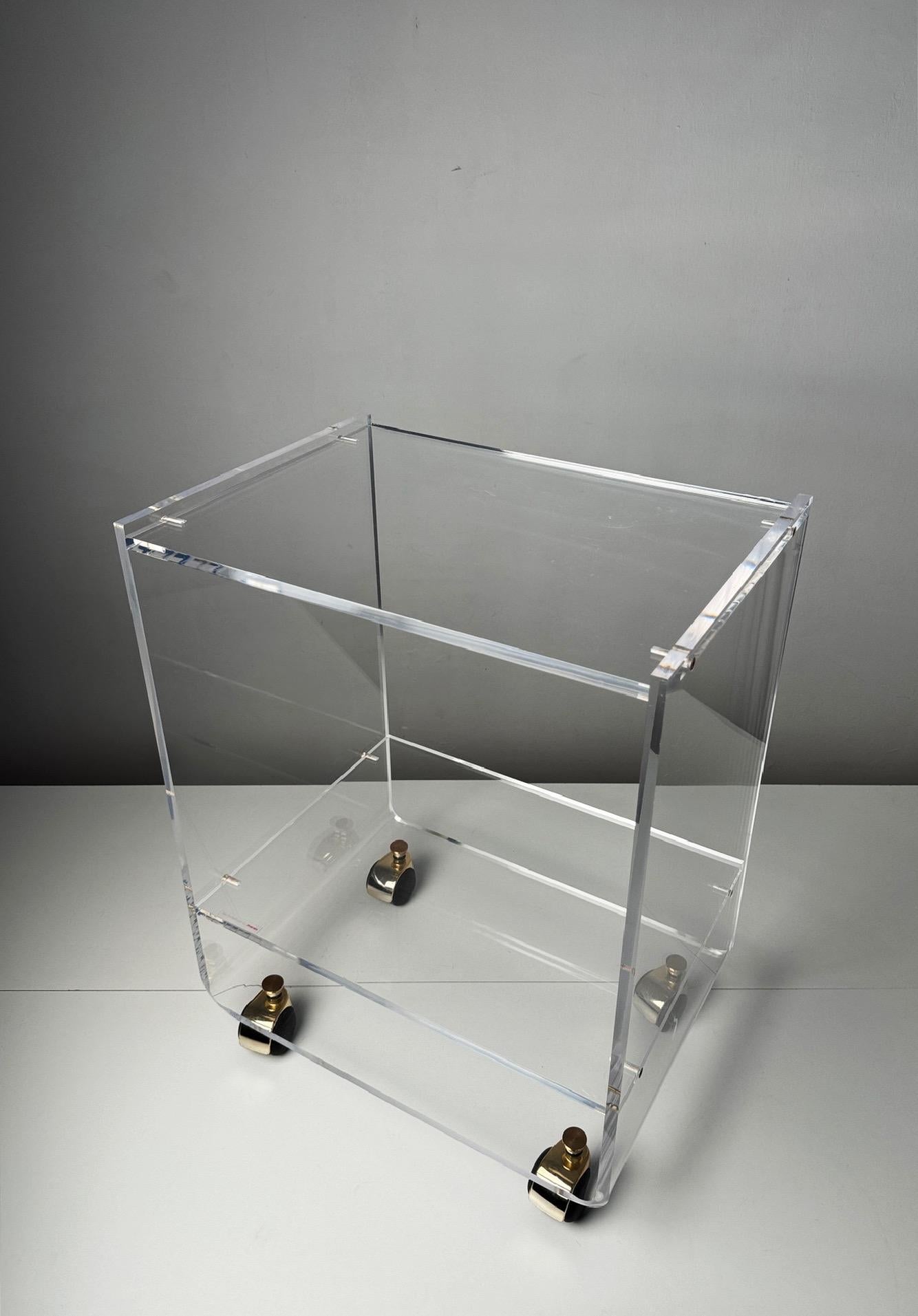 Late 20th Century David Lange side table 