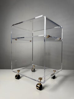 David Lange side table "Les invisibles du Marais" series from 1970's, France