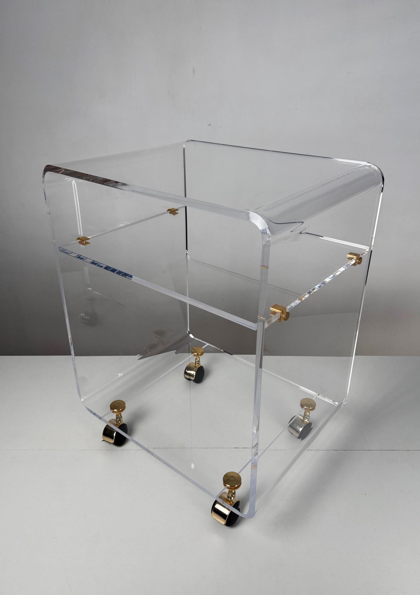 Mid-Century Modern David Lange side table 