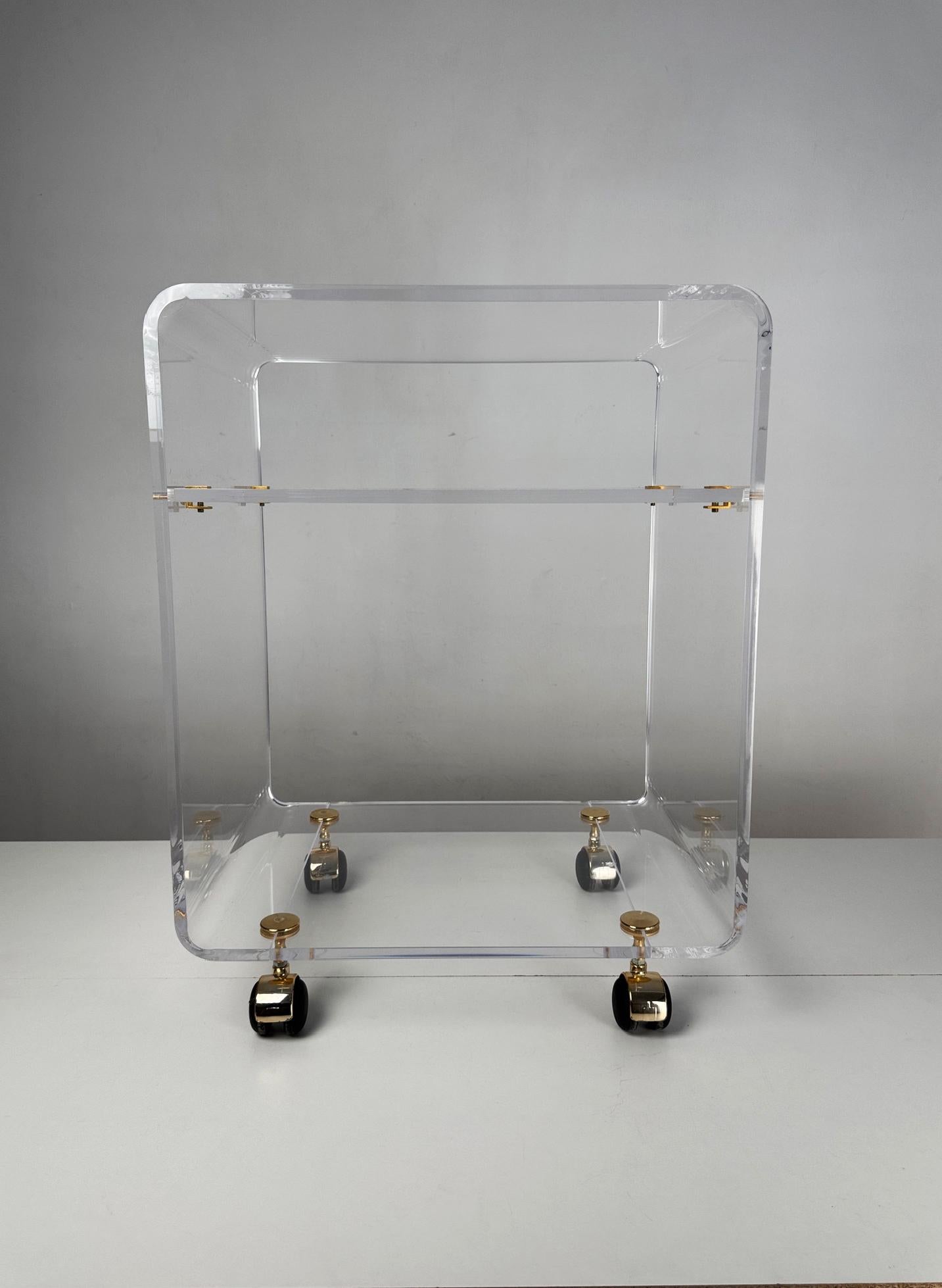 French David Lange side table 