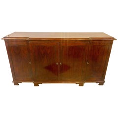 David Latesta Studio Weatherly Mahogany Breakfront Sideboard Buffet Server