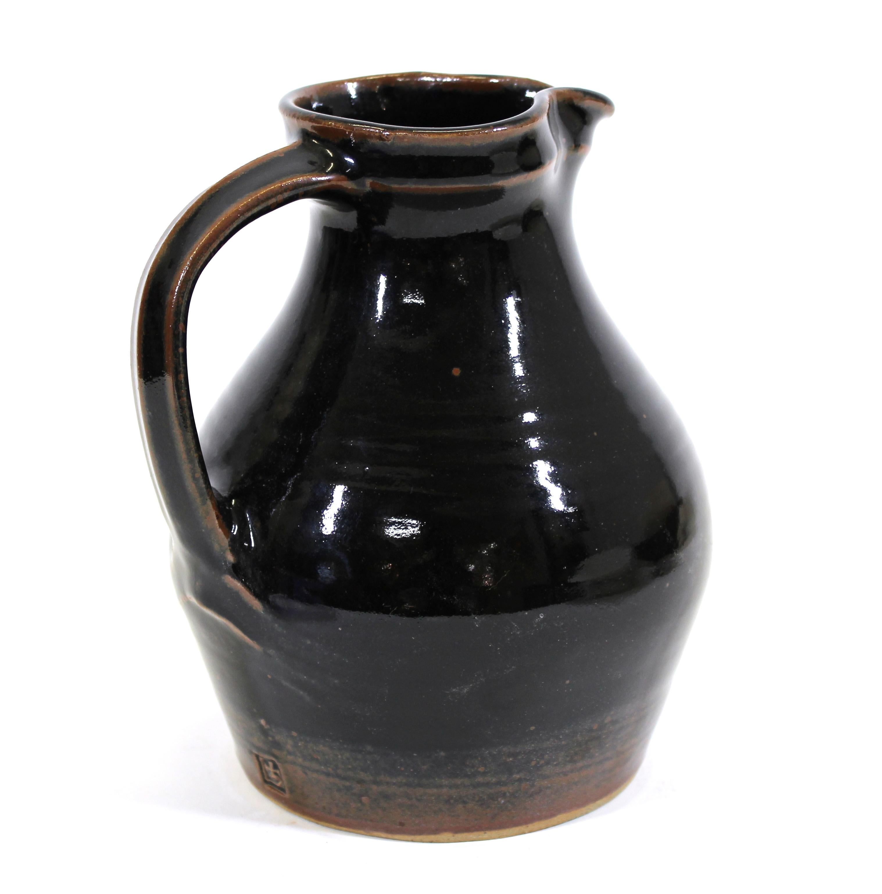 David Leach for Lowerdown Pottery Mid-Century Modern Stoneware Jug In Good Condition In New York, NY