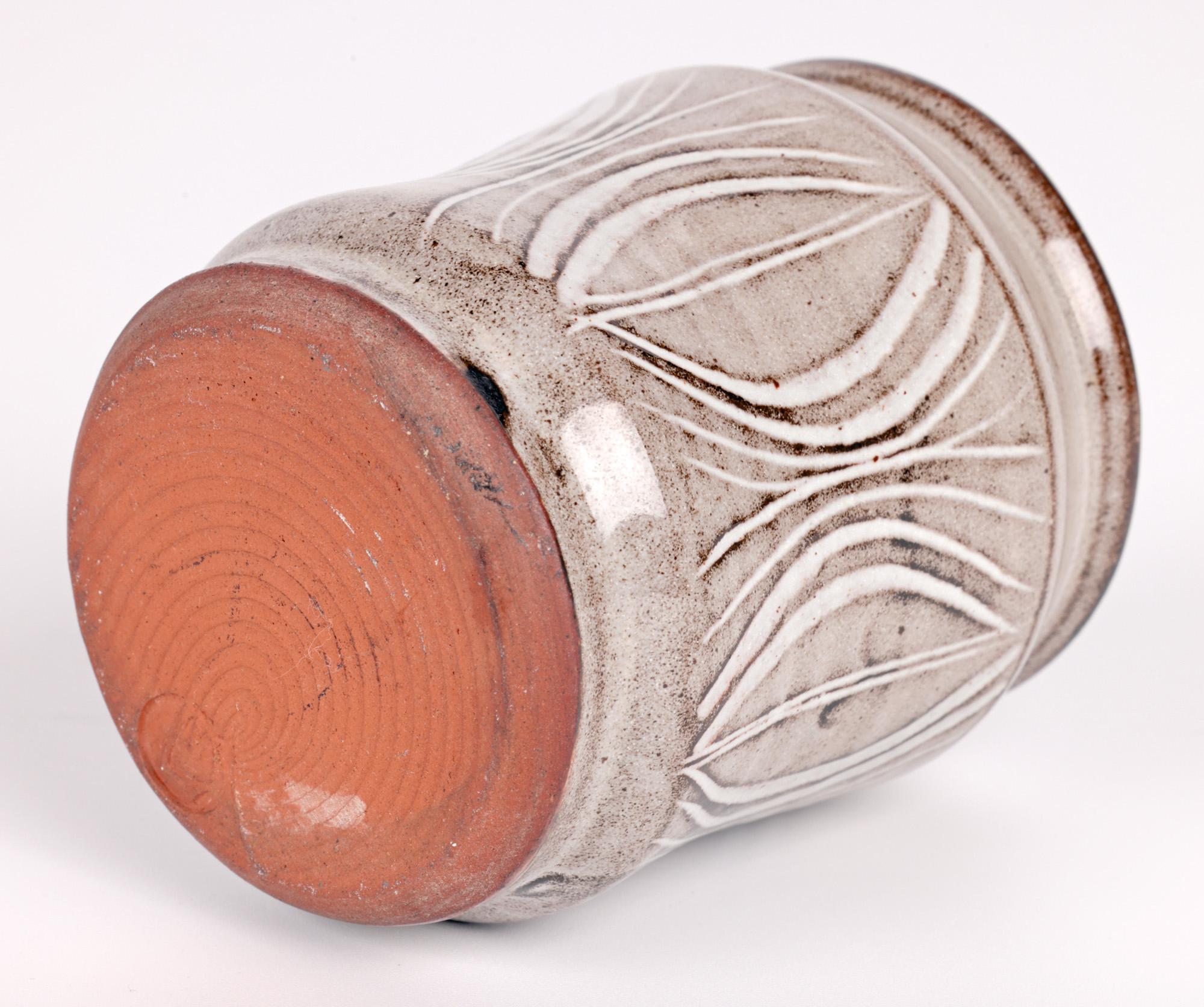 David Leach Lowerdown Pottery Studio Albarello Form Tinglazed Vase  For Sale 3