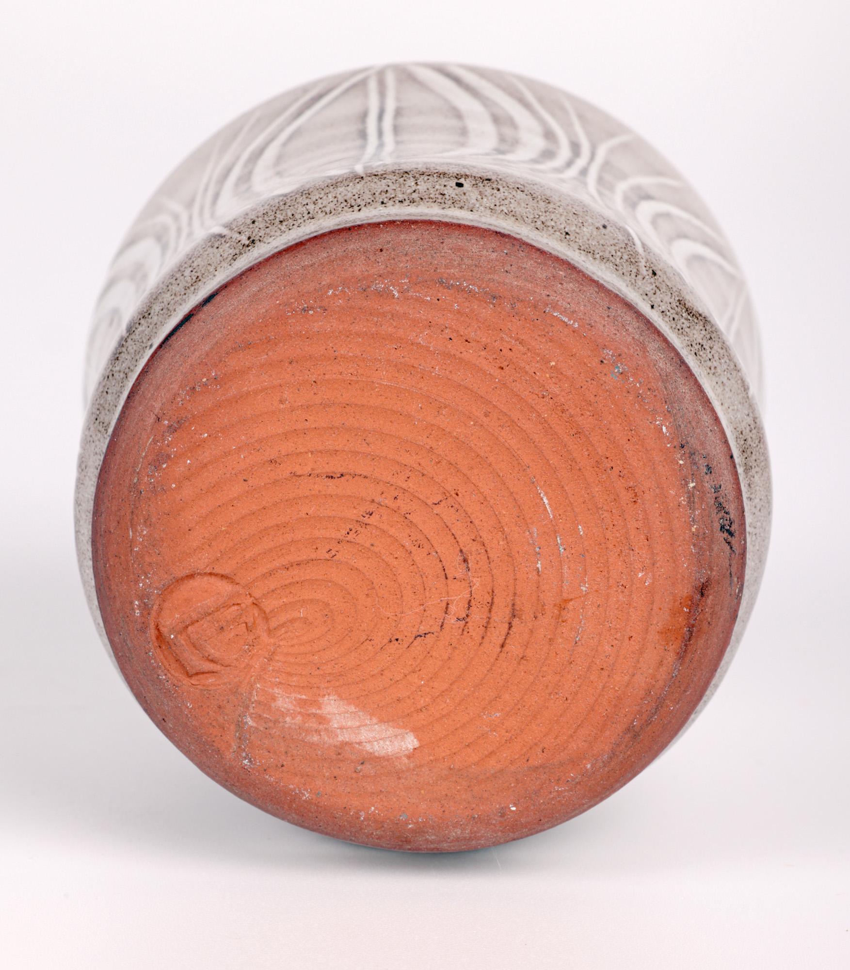David Leach Lowerdown Pottery Studio Albarello Form Tinglazed Vase For Sale 6