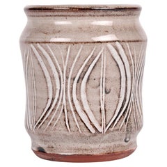 David Leach Lowerdown Pottery Studio Albarello Form Tinglazed Vase 