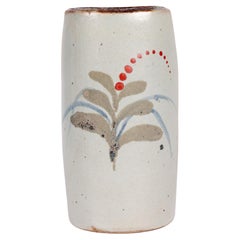 David Leach Lowerdown Pottery Studio Pottery Vaso con motivo Foxglove