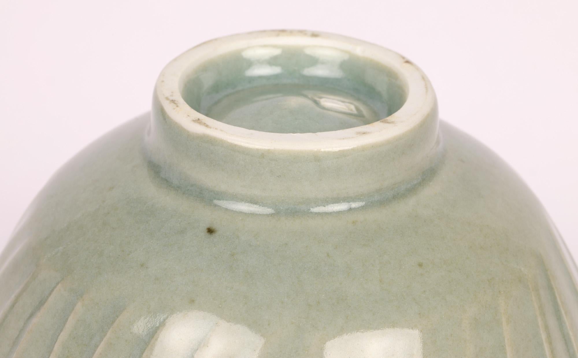 David Leach Lowerdown Studio Pottery Celadon Glazed Bowl For Sale 5
