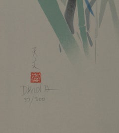Irises (17), Impressionist Lithograph by David Lee