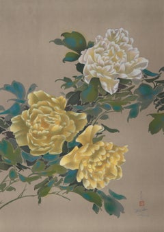 Magnolias (13), lithographie impressionniste de David Lee