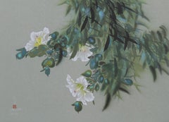 Dream tropical, lithographie impressionniste de David Lee