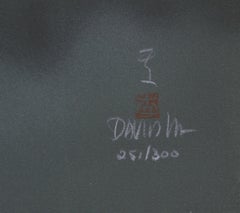 Lake (18), Impressionist Lithograph by David Lee