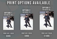 Johnny Cash: Country Star on the Set Fine Art Print