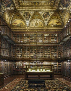 Archival Print by David Leventi, Morgan Library & Museum, Framed in White