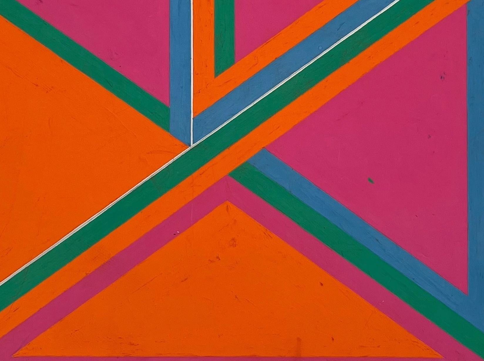 Komposition Nr. 7, Abstrakte geometrische Komposition von David Leverett im Angebot 3