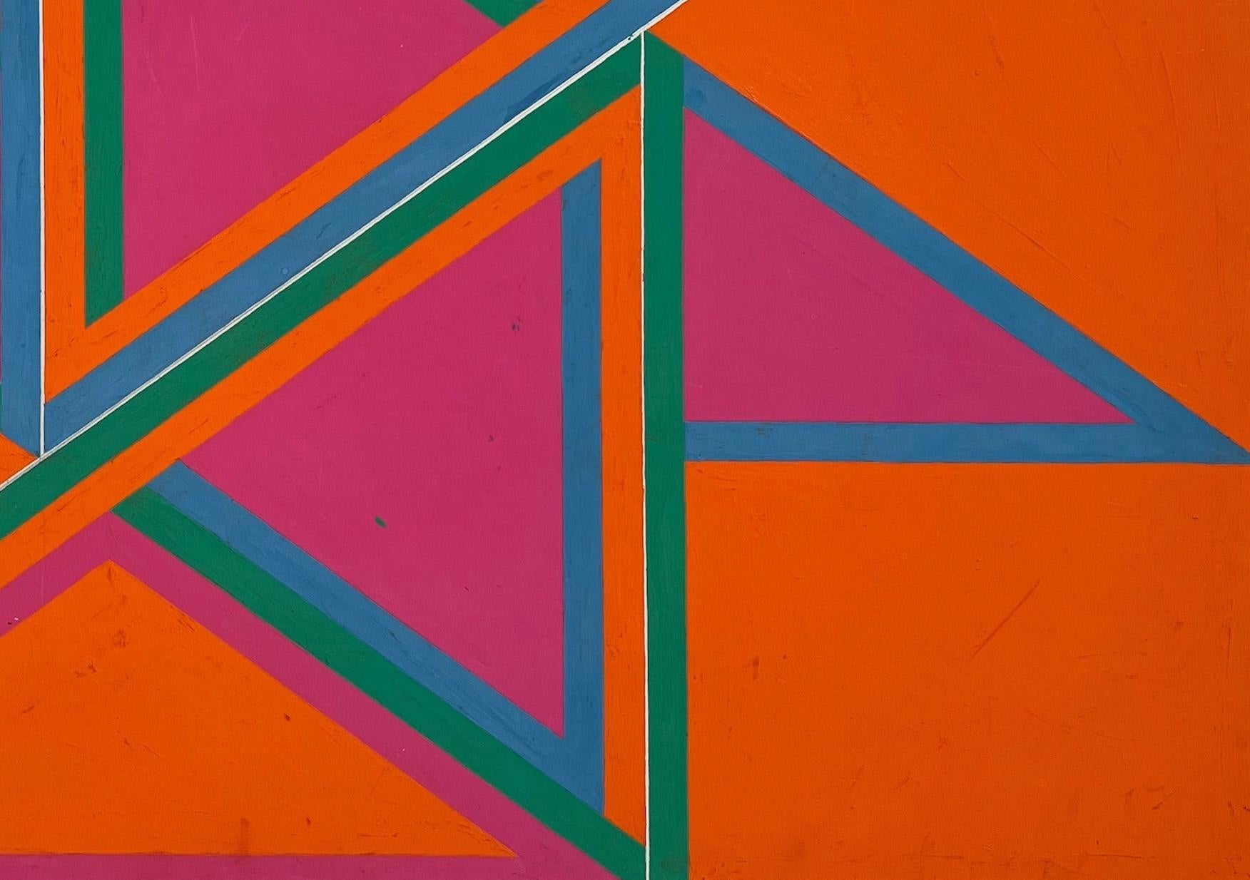 Komposition Nr. 7, Abstrakte geometrische Komposition von David Leverett im Angebot 4