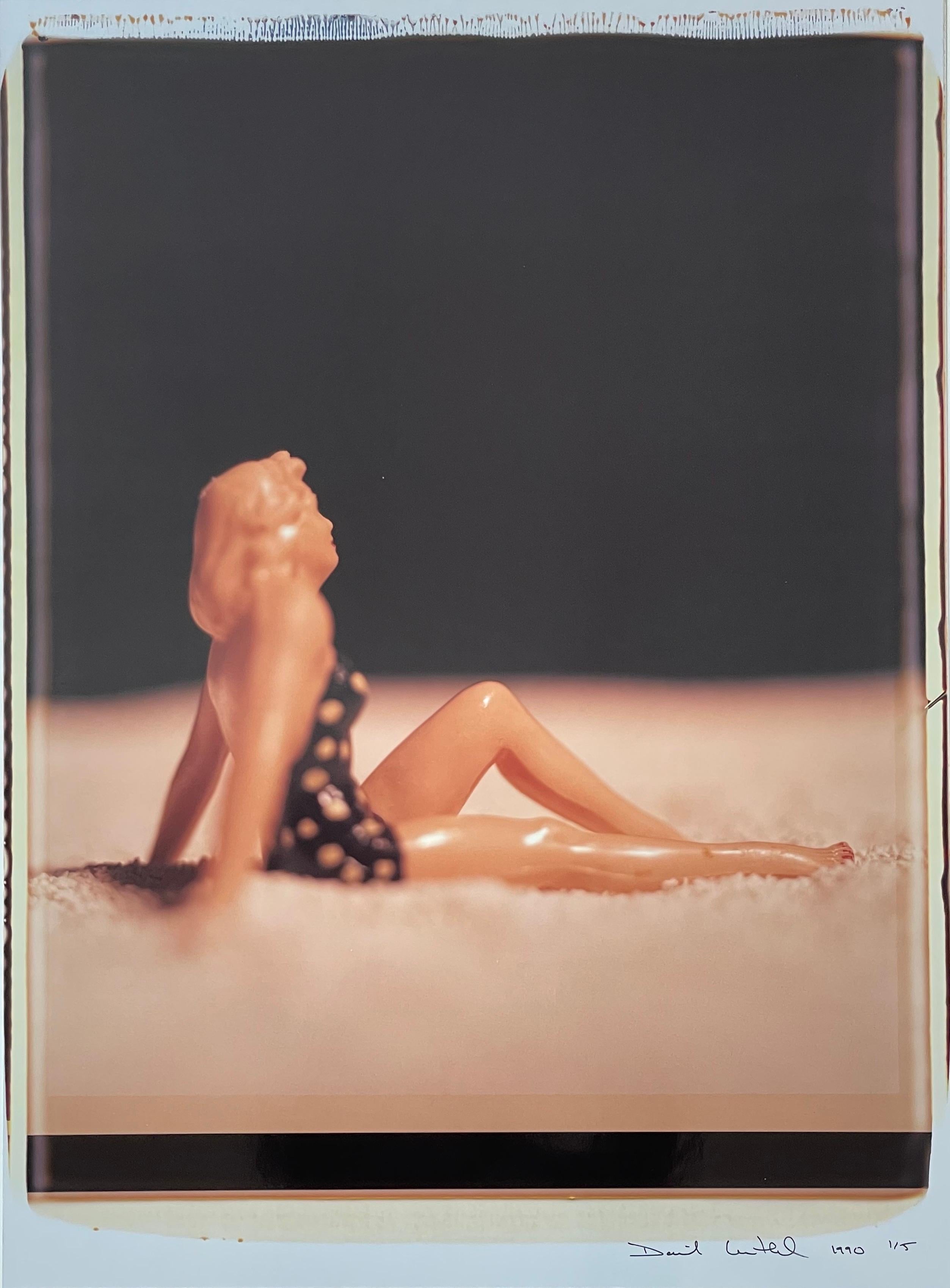 David Levinthal Color Photograph - Untitled from America Beauties (Sun Bather, AB 16)