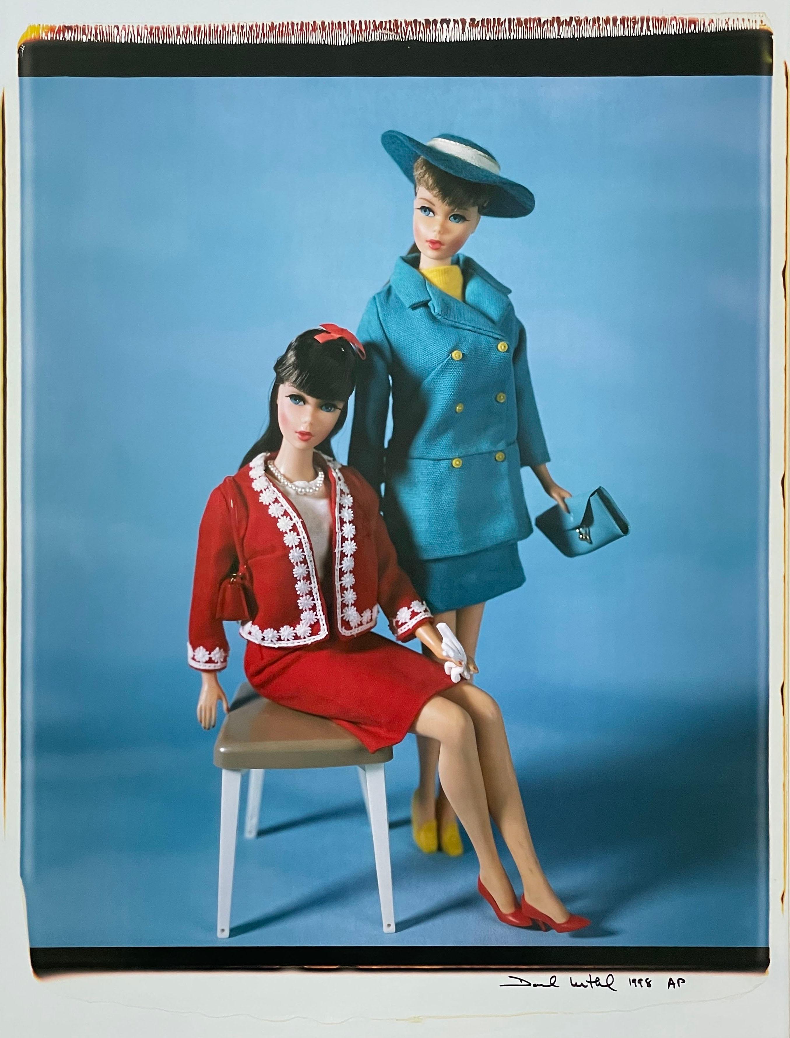 David Levinthal Color Photograph - Untitled from Barbie (Blue Ladies, BAR 62)