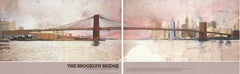 'Brooklyn Bridge' Dyptich 1983 Celebration Poster