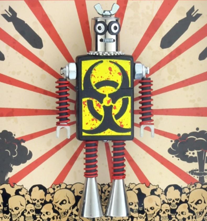 „Defcon One“ (2024) von David Lipson, Original Skulptur in Mischtechnik im Angebot 6