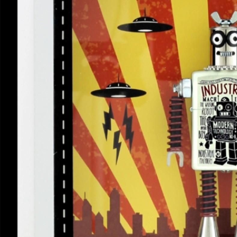 „Robots Work Cheaper“ (2024) von David Lipson, Original Skulptur in Mischtechnik im Angebot 4