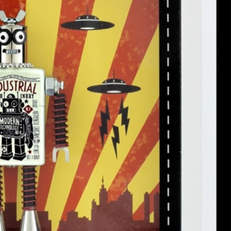 „Robots Work Cheaper“ (2024) von David Lipson, Original Skulptur in Mischtechnik im Angebot 5