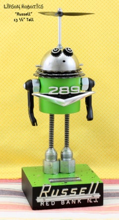"Russell" Found object sculpture