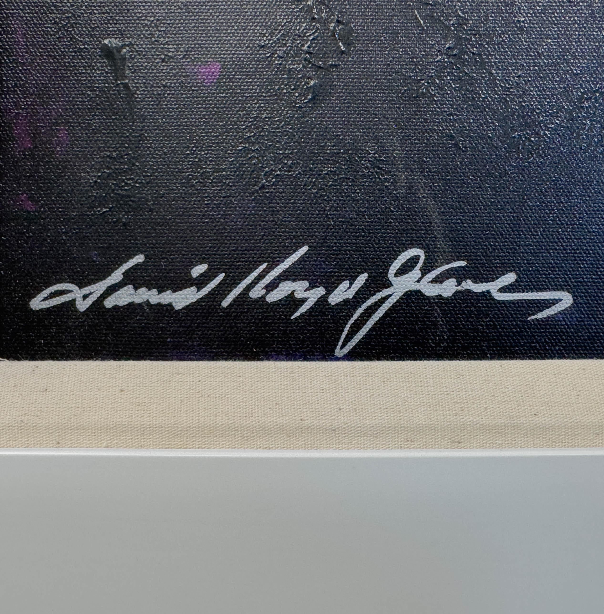 David Llyod Glover Beatle George Harrison Print on Canvas Limited Edition Signed For Sale 5