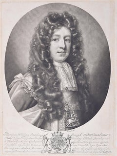David Loggan Cambridge portrait Charles Duke of Somerset 1690