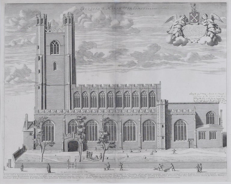 To see our other views of Oxford and Cambridge, scroll down to "More from this Seller" and below it click on "See all from this Seller" - or send us a message if you cannot find the view you want.

David Loggan (1634-1692)
Great St Mary's Church,