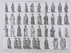David Loggan Engraving, Habitus Acamedici in Universitate Oxoniensi