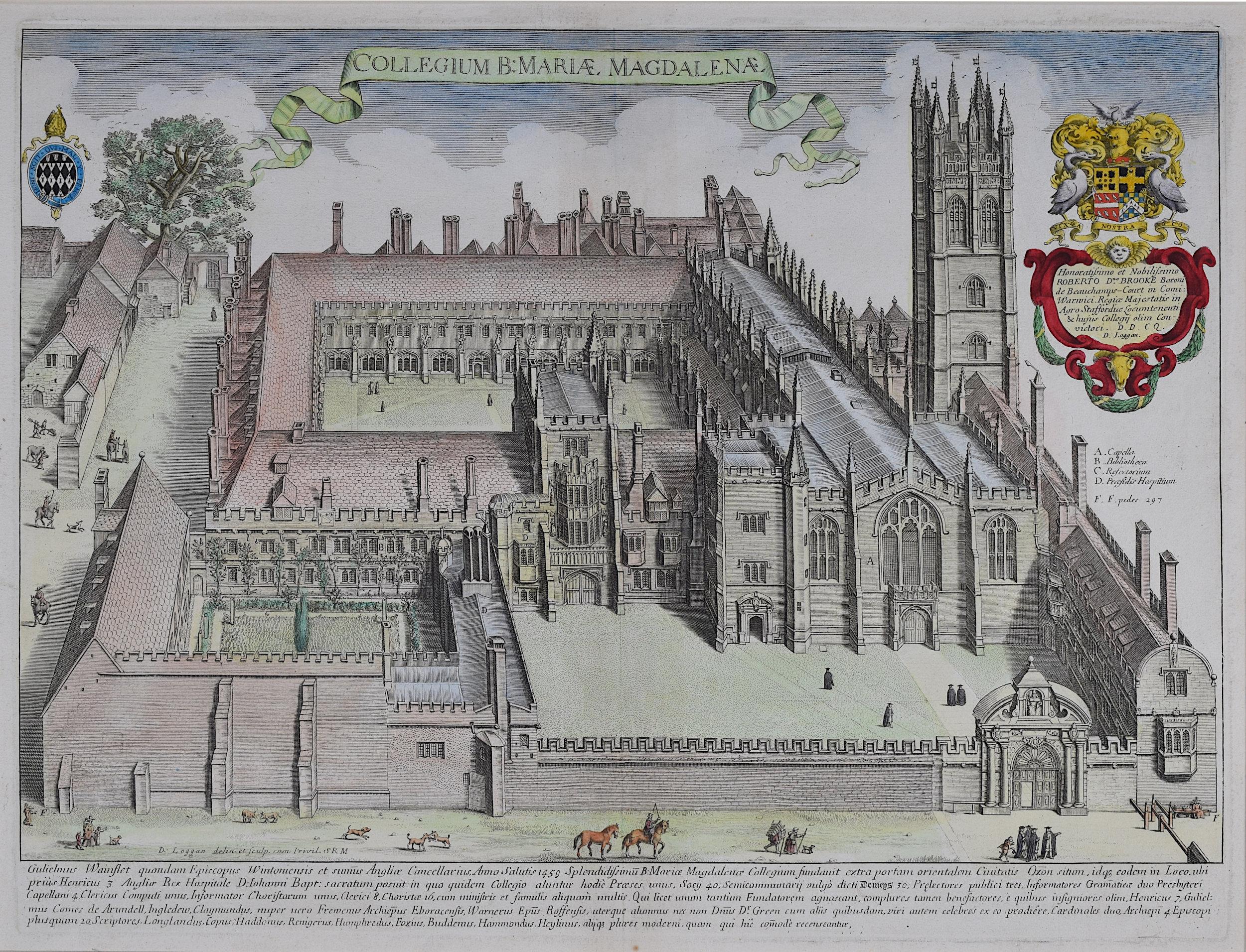 magdalen college map