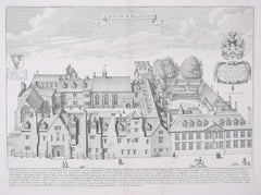 David Loggan: Queen's College, Oxford (1674 Gravur)