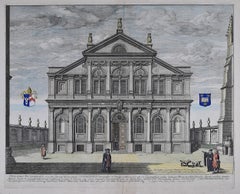 David Loggan: Sheldonian Theatre, Oxford (1675 engraving)